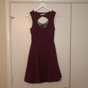 Backless party dress